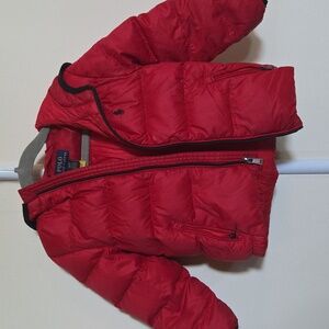 Polo by Ralph Lauren Kids Vibrant Red Puffer Coat